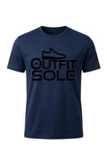 Outfit Sole Signature Navy Logo Tee